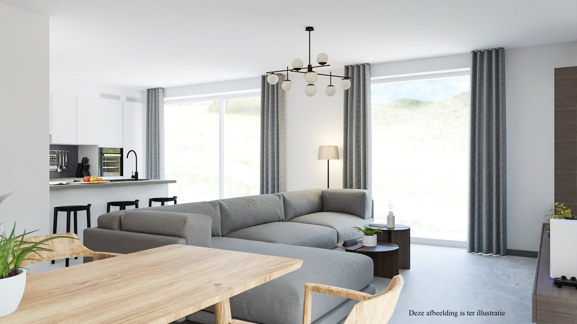 Nieuwbouwwoning met 3 slaapkamers (4 mogelijk) met landelijk uitzicht  foto 7