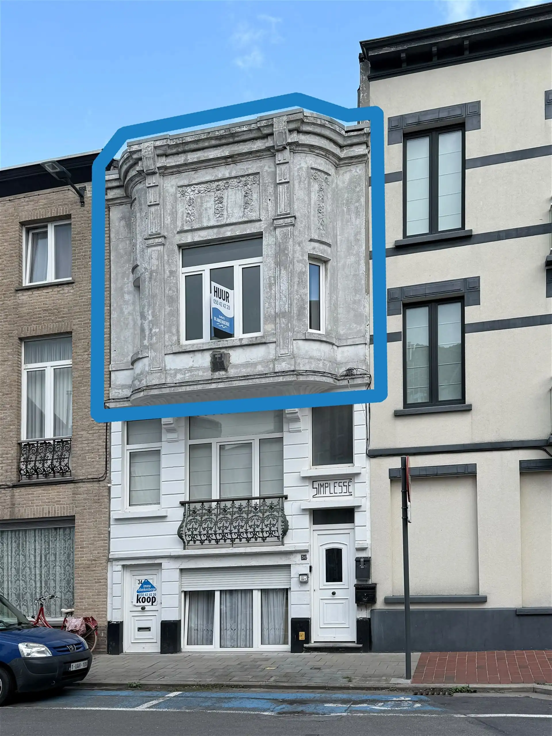 Rustig wonen op een centrale ligging in Blankenberge foto {{pictureIndex}}