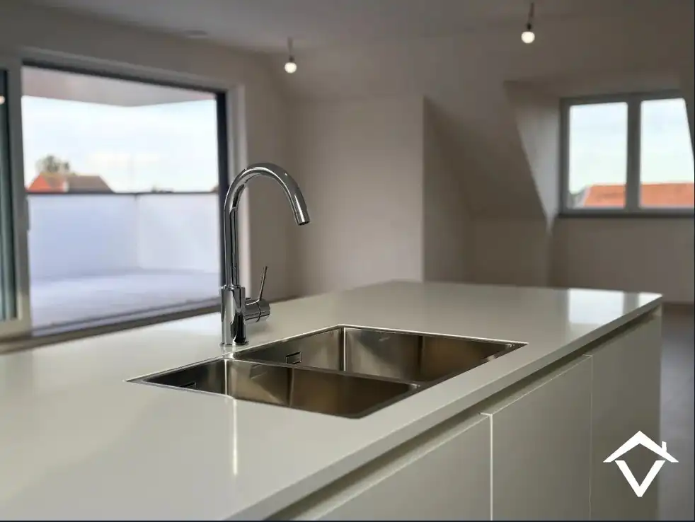 Nieuwbouwappartement met 2 slaapkamers en 1 terras in centrum Koekelare  foto 5