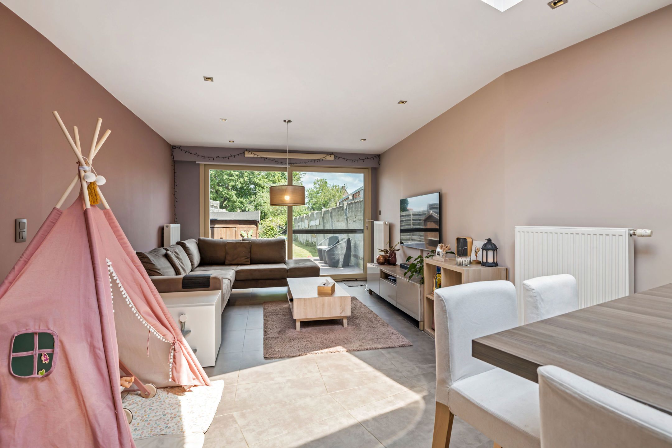 supergezellige energiezuinige woning 3 slpk m tuin te Halle  foto 4