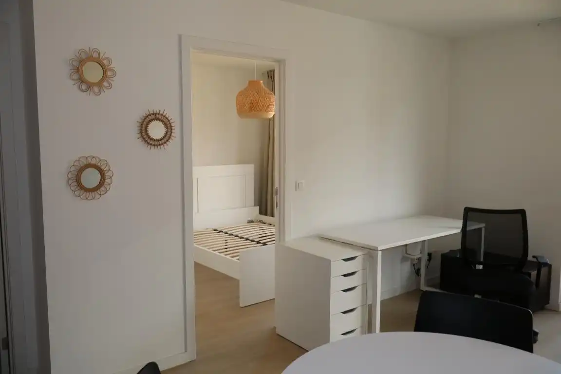 Modern appartement met 1 slaapkamer in het hart van Leuven - te huur! foto 2