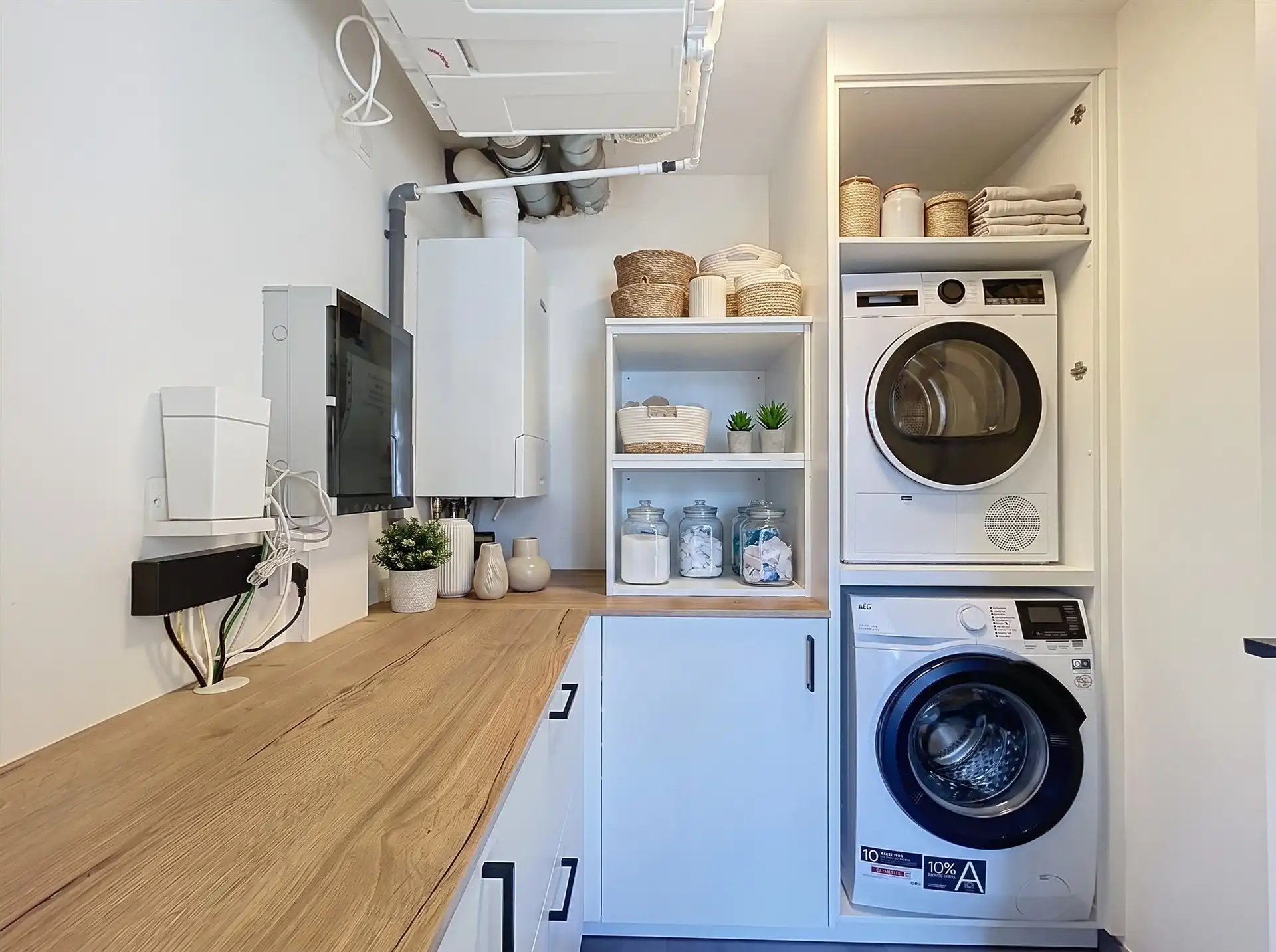 Gelijkvloers 2 slaapkamerappartement met zuidtuin en garage foto 14