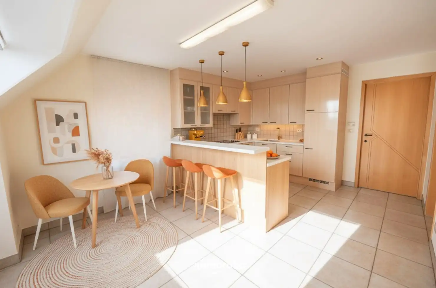 TE KOOP: Ruim duplex-appartement met 3 slaapkamers met groot terras in centrum Zulte! foto 8