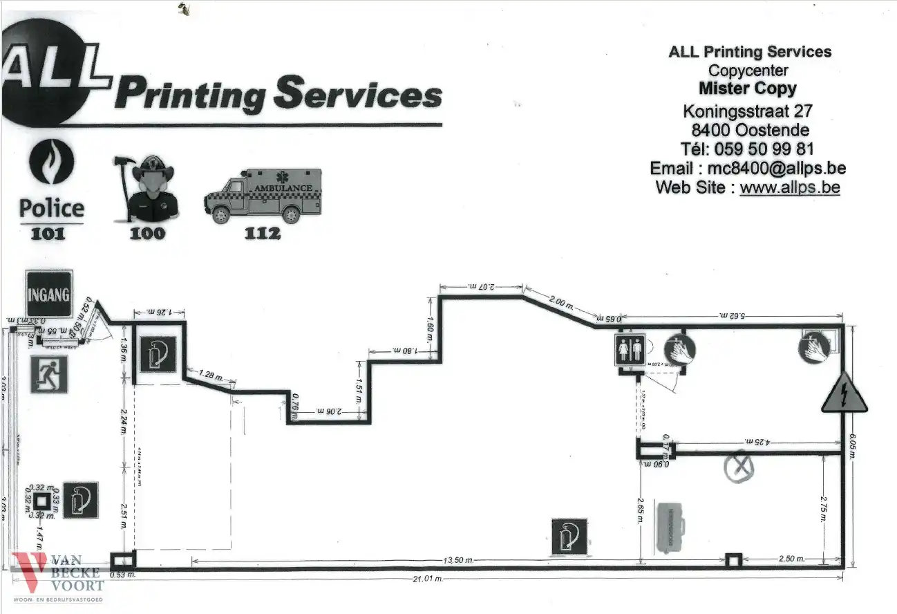 Handelsgelijkvloers 105 m² foto 9