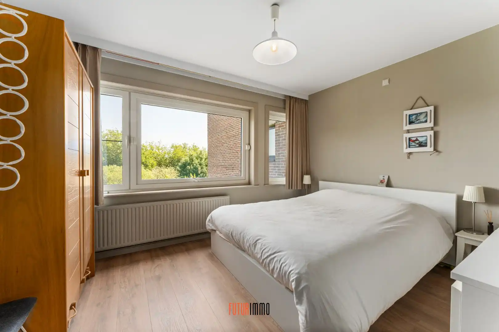 Lichtrijk en instapklaar appartement met garage te Kristus-Koning foto 9