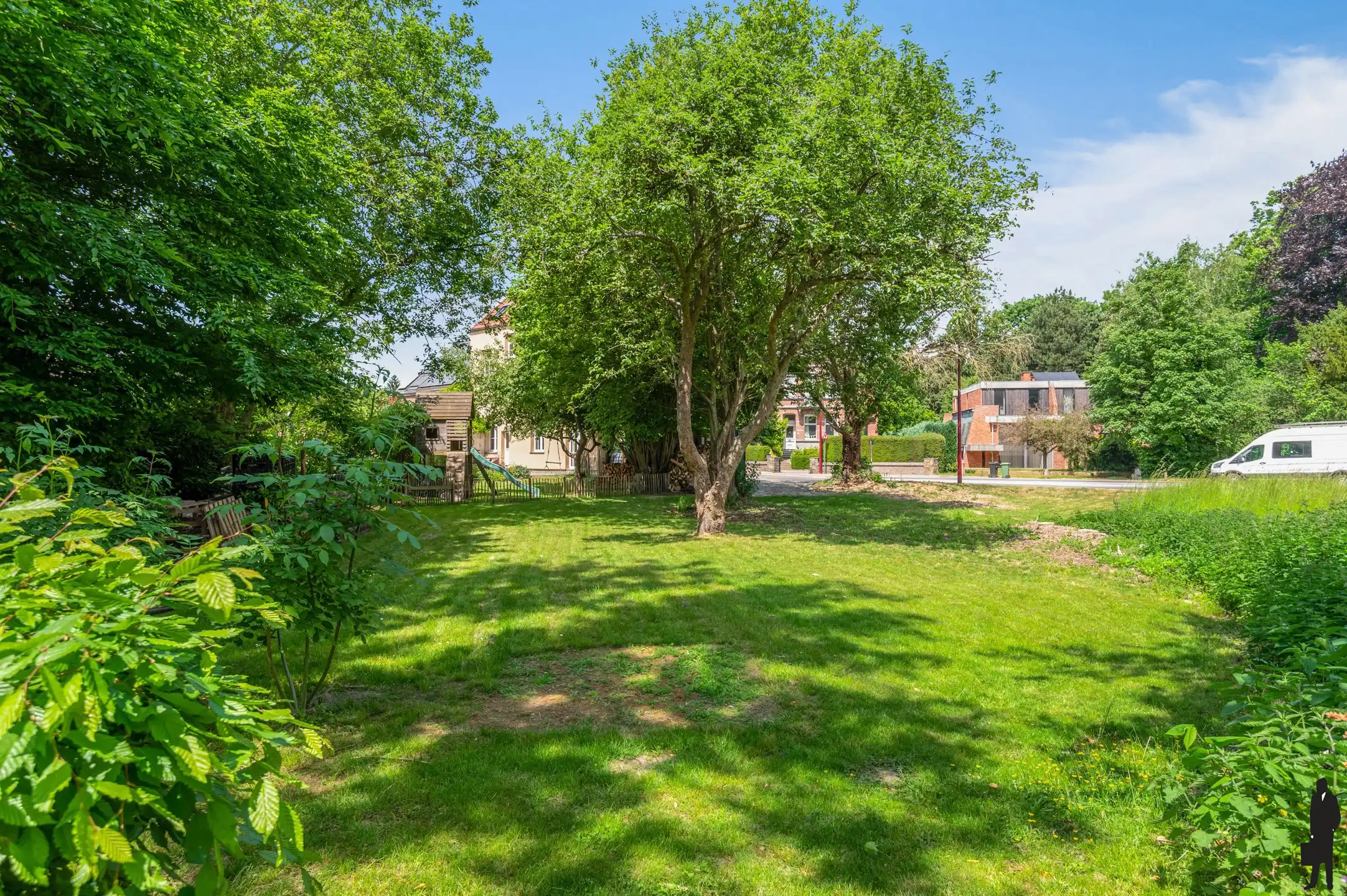 Bouwgrond voor open bebouwing (623 m²) in centrum Boechout foto 5