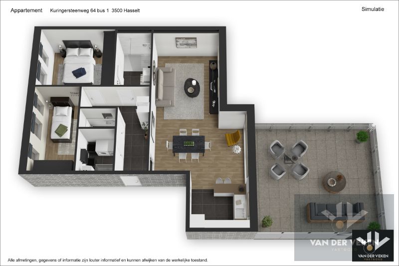 ENERGIEZUINIG 2-SLPKAPP MET RIANT TERRAS foto {{pictureIndex}}