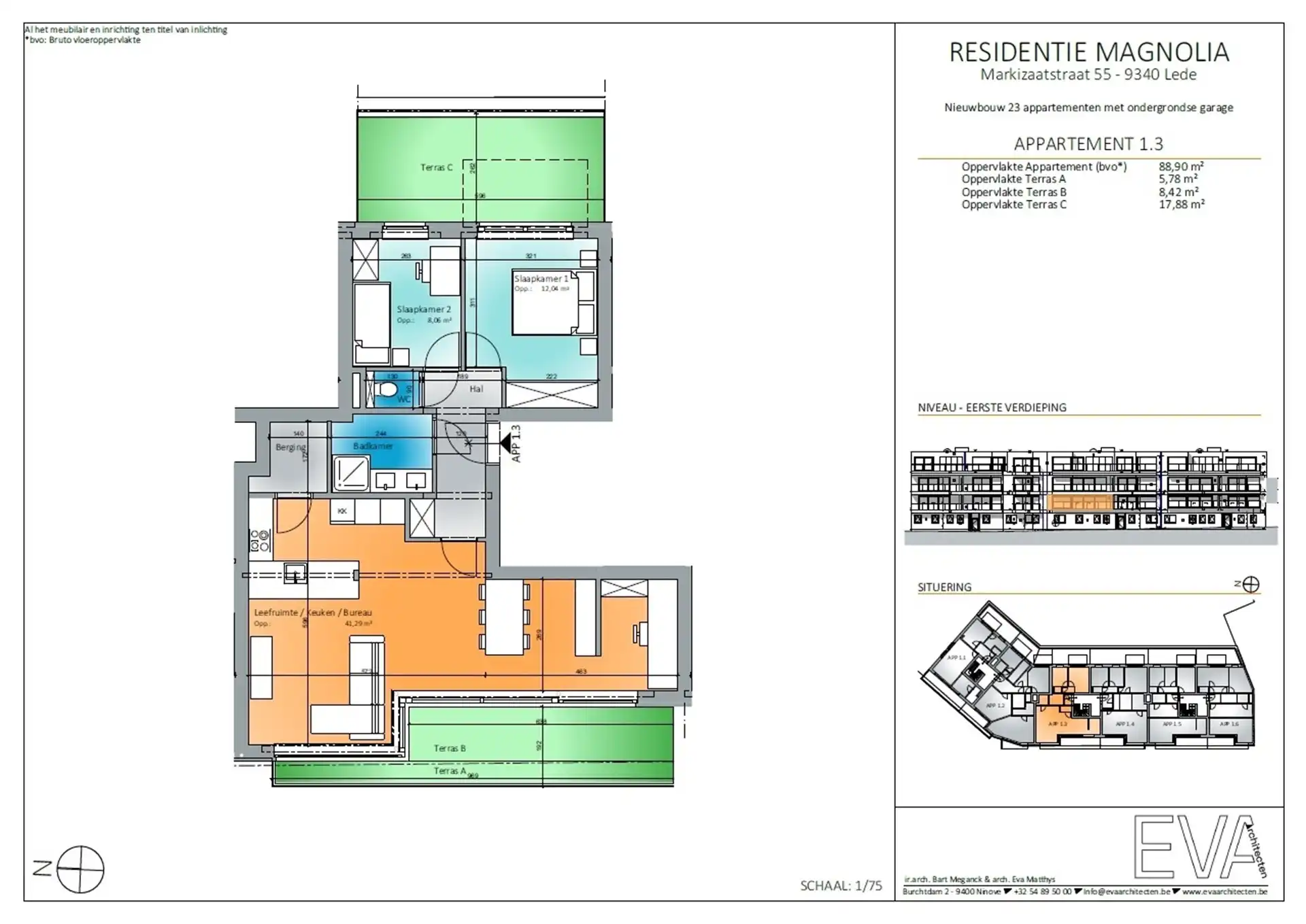 Prachtig nieuwbouwproject gelegen in centrum van Lede! foto 29