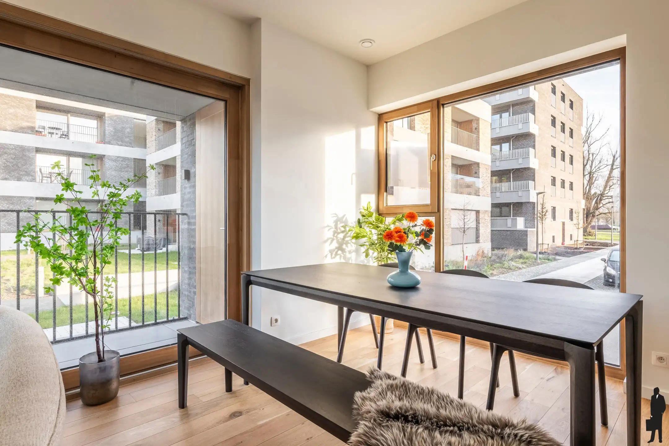 Gelijkvloers app met tuin in prestigieus project in Wilrijk foto 11