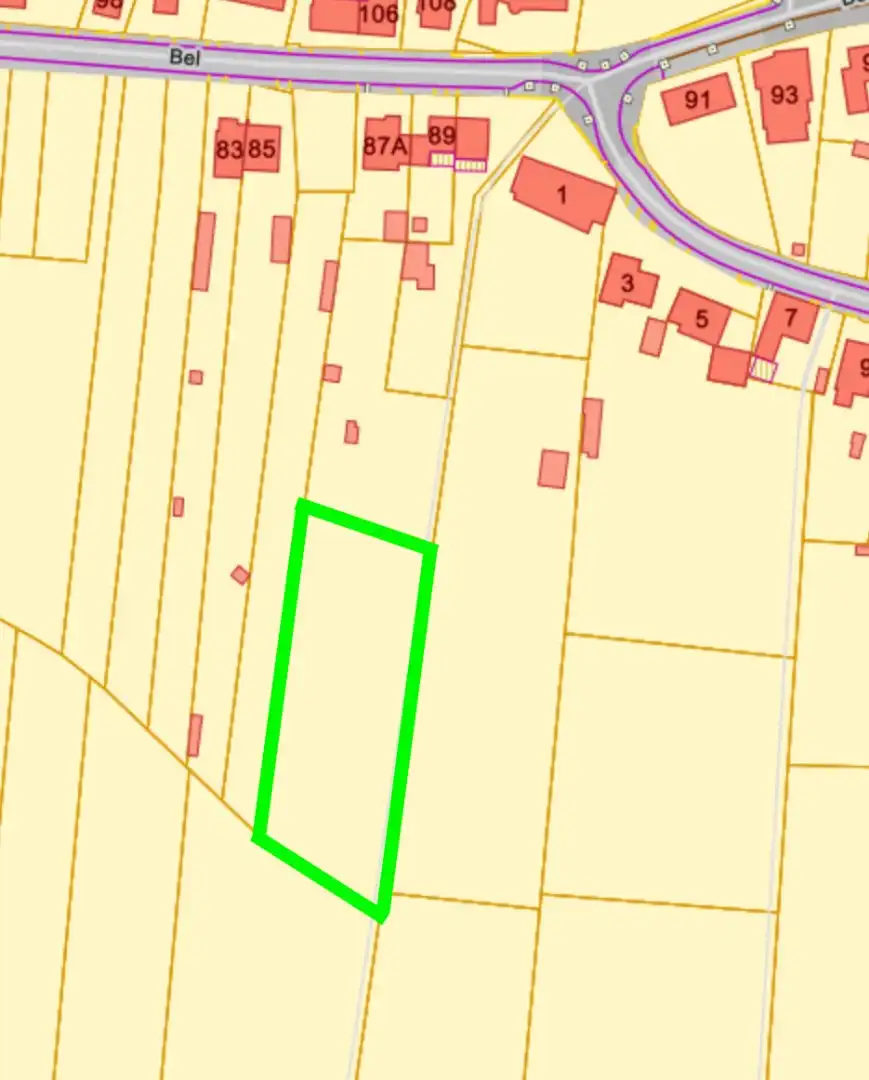 Mooi perceel weiland van 3.320 m², gelegen in Bel !  foto 3