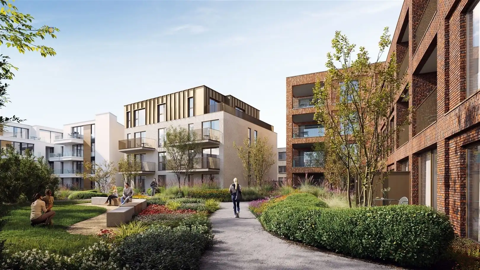 Ruim appartement op de tweede verdieping met twee slaapkamers en terras foto 12