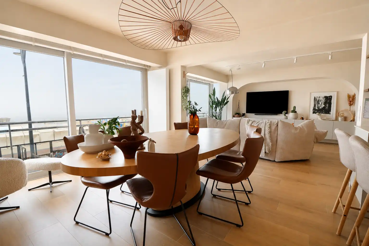 Luxueus, lichtrijk appartement (130 m²) met 3 slaapkamers en frontaal zeezicht. foto 15