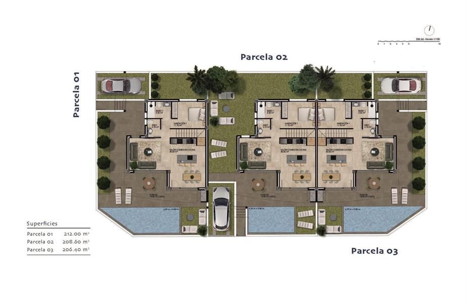 Prachtige halfopen woningen in Dolores. foto 12