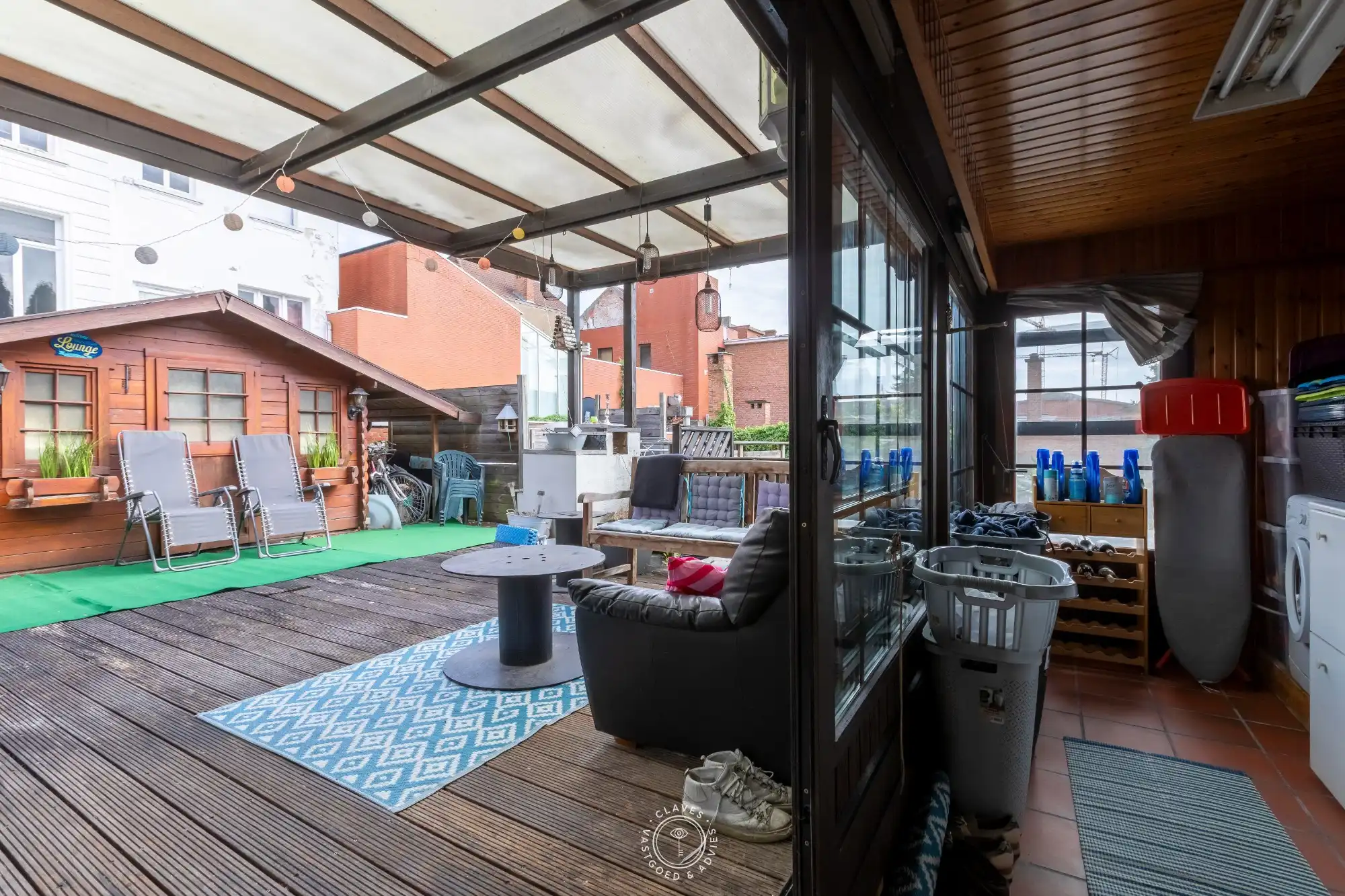 Opbrengsteigendom (ruime burgerwoning) bestaande uit 2 appartementen en garage foto 29