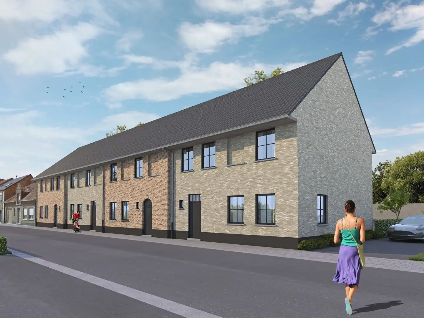 Prachtige nieuwbouwwoning nabij centrum Dentergem foto 2