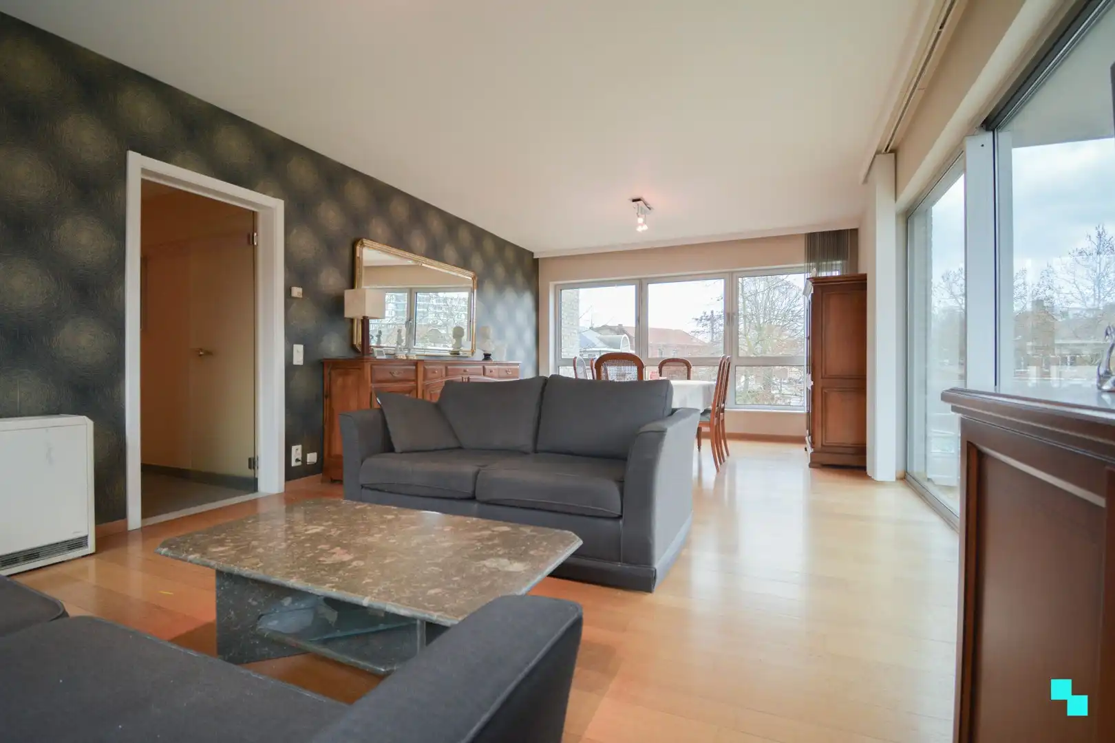 3-slaapkamer hoekappartement langs het water te Roeselare foto 5