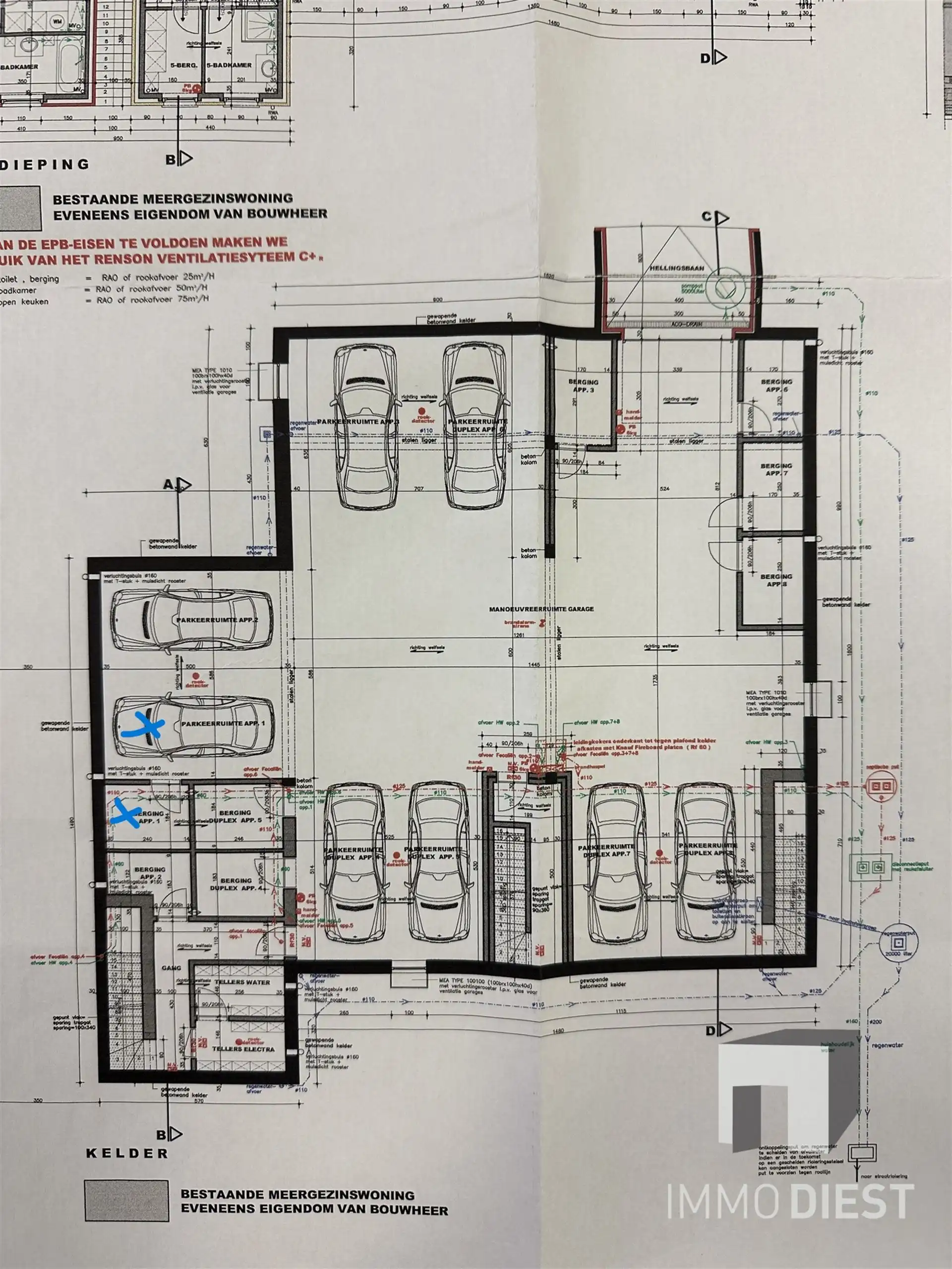 Gelijkvloers appartement met 2 slaapkamers en ruim terras foto 15