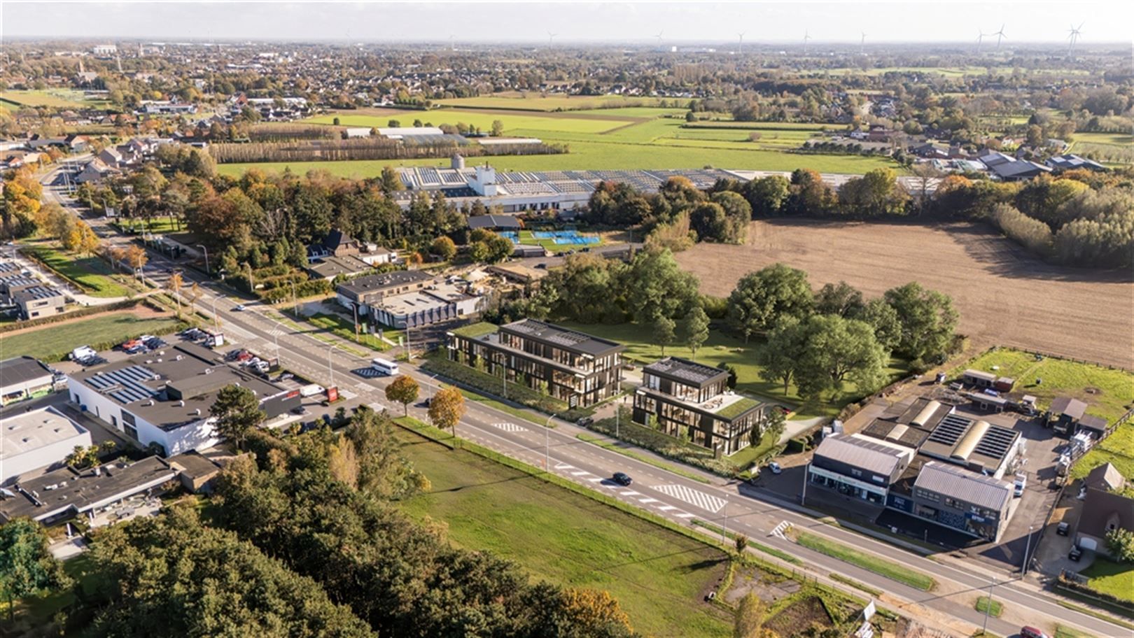 Nieuwbouw kantoren langs de Gentse Steenweg in Lokeren foto 8