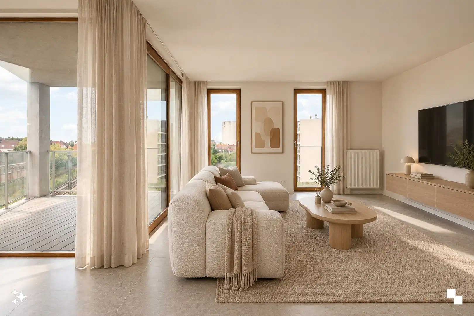 Laatste appartement in Residentie Dacart – exclusief wonen aan het kanaal Roeselare - Leie foto 4