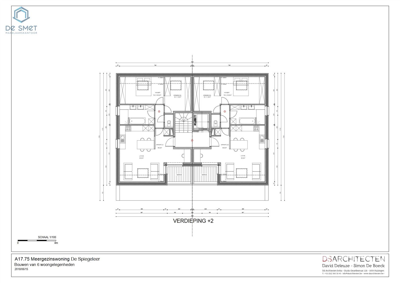 PROJECTGROND VOOR 6 APPARTEMENTEN OF PROJECT GARAGECOMPLEX OF OPEN BEBOUWING foto 9