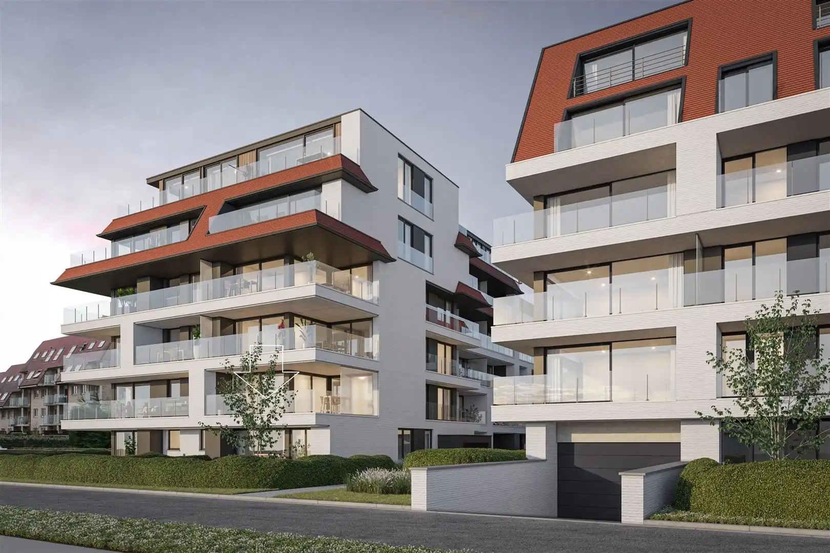 C0103 Hoekappartement 2 slpk kant havengeul met 40m² terras !  foto 2