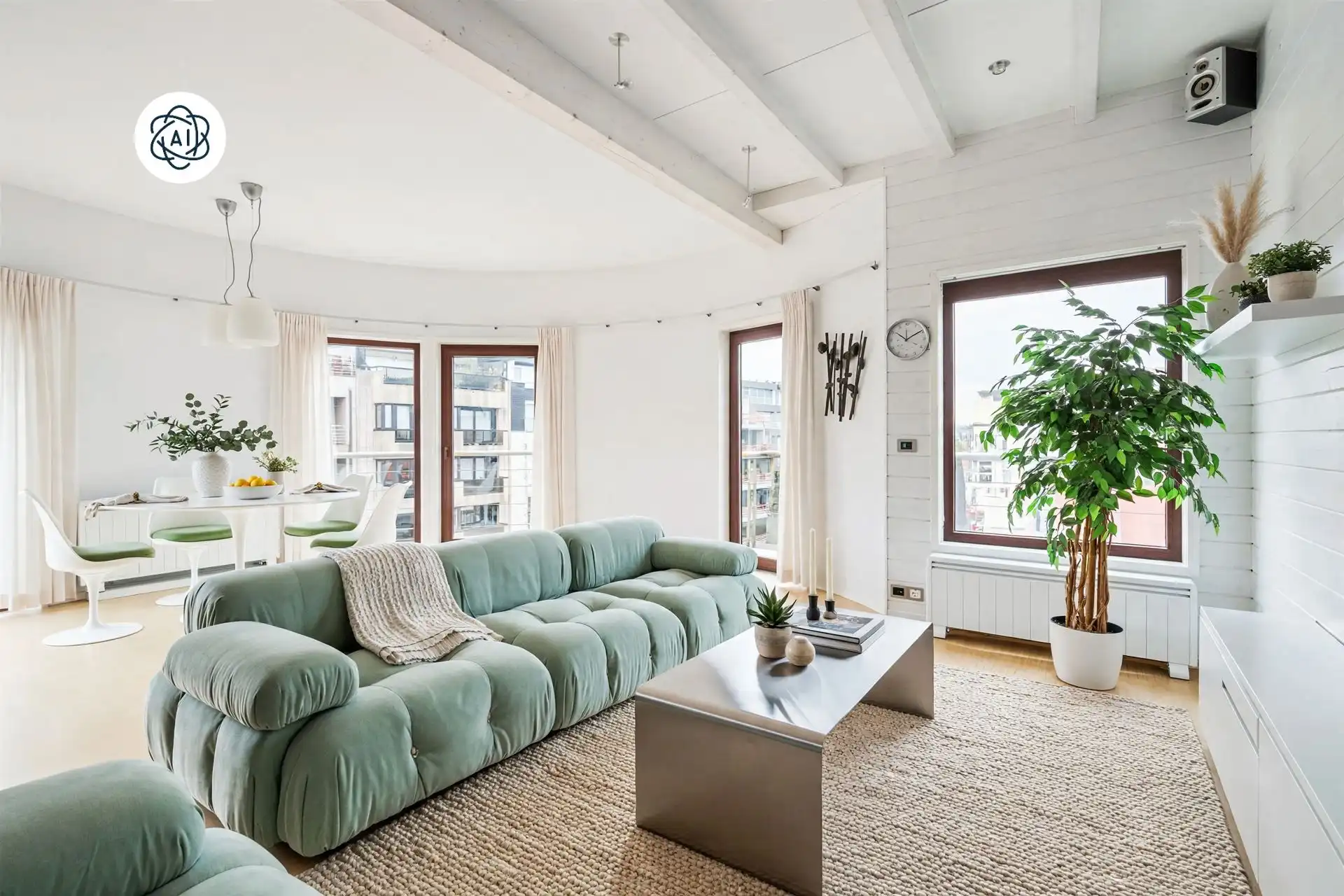Topgelegen penthouse met mooi terras in De Panne foto 8