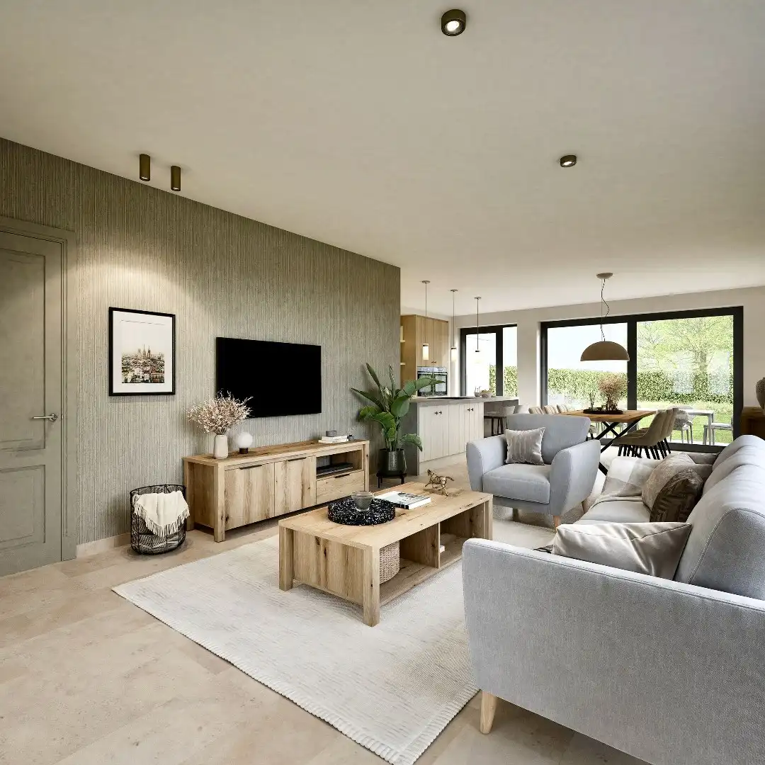 4-slpk nieuwbouwwoning in pastorale stijl te Stekene foto 5