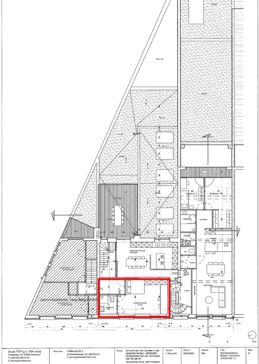 Nieuwbouw Opbrengsteigendom, Studentenkamer op Toplocatie foto 14