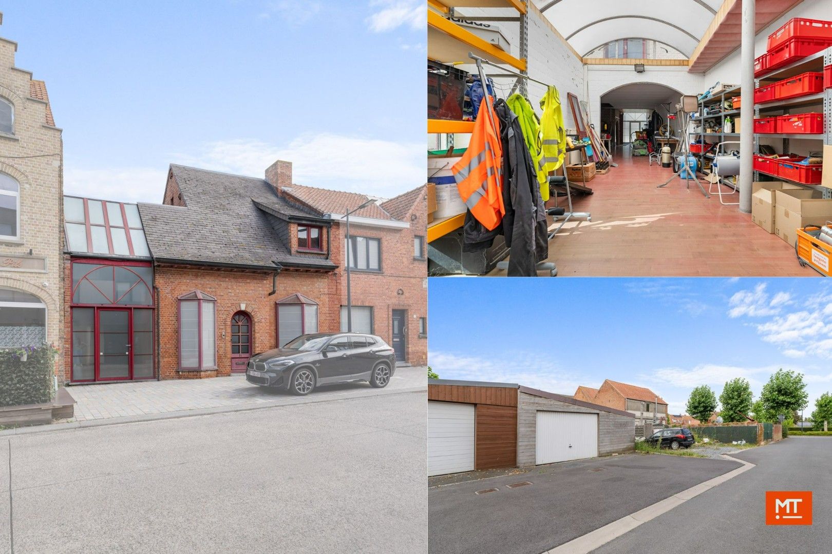 Hoofdfoto van de publicatie: Bijzonder ruime woning met opslagruimte, dubbele garage en uitweg in centrum Langemark