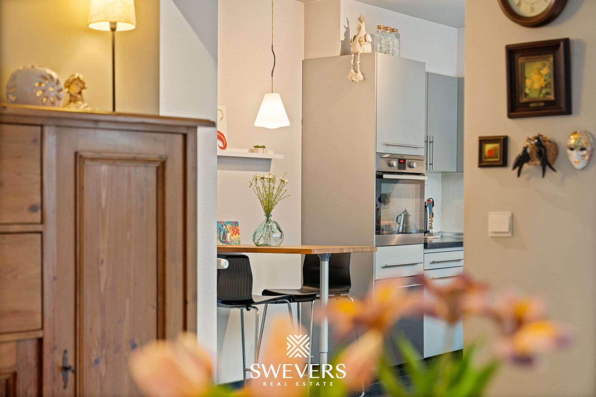 Instapklare, charmante rijwoning met terras in het groene Jesseren   foto 9