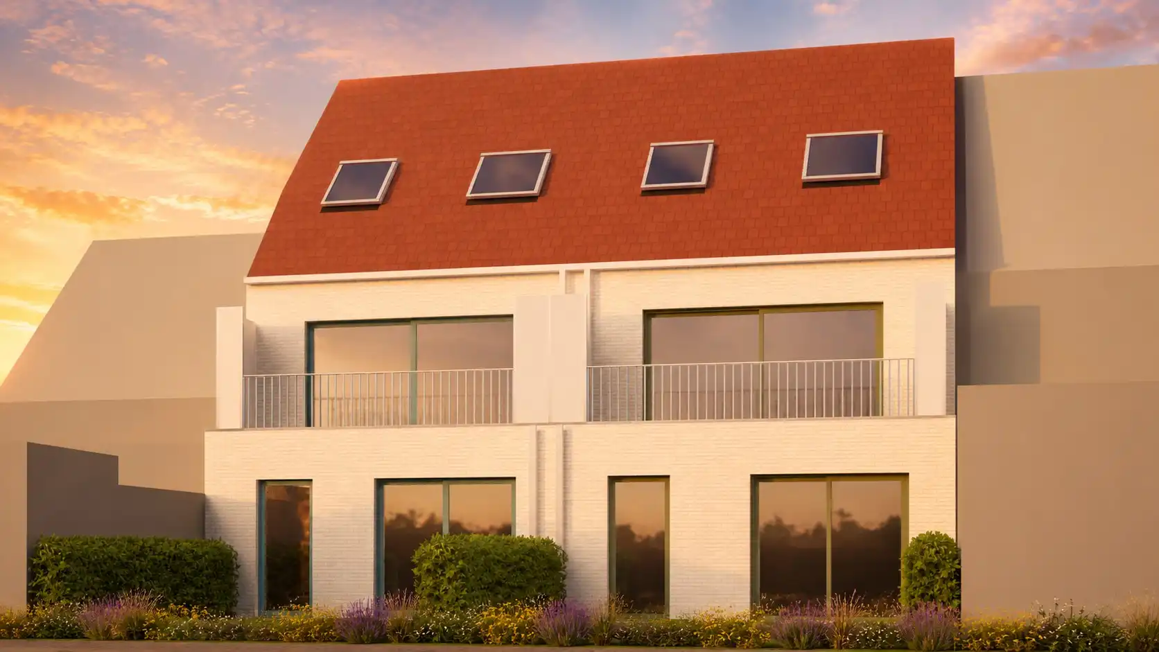 Unieke nieuwbouw bel-etagewoningen in cottagestijl op topligging te Lombardsijde foto 3