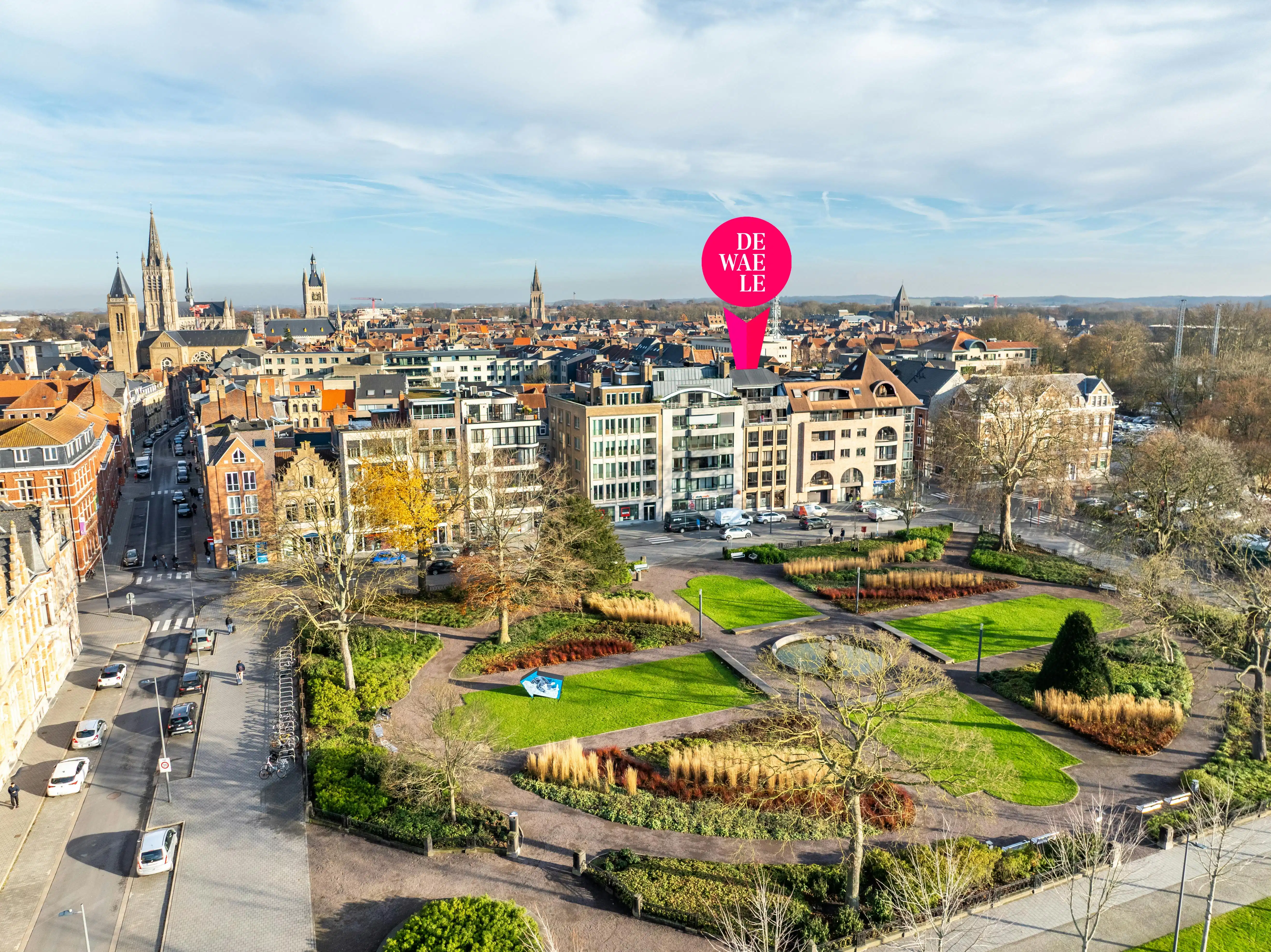 Hoofdfoto van de publicatie: Instapklaar appartement met perfect ZW-oriëntatie in Ieper 