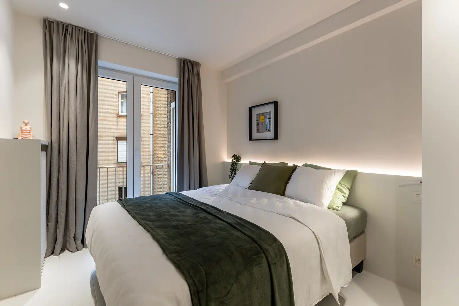 Leuk gerenoveerd appartement met zijdelings zeezicht gelegen vlakbij de Kustlaan. foto 13