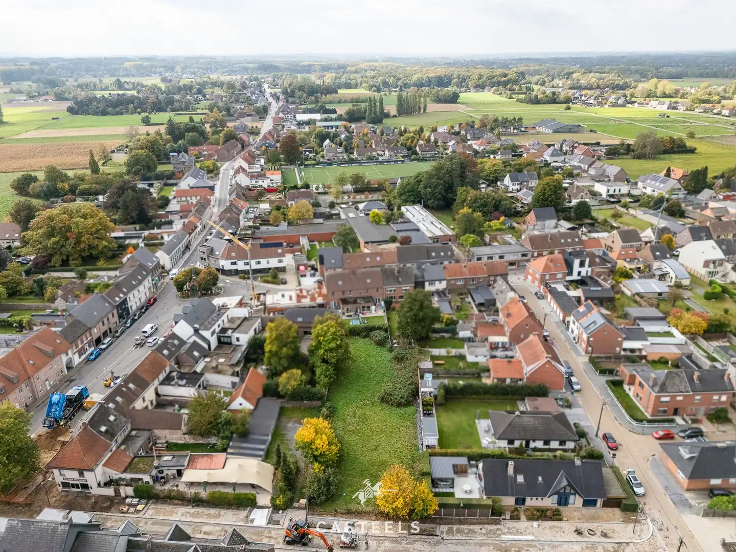 Projectgrond te koop van 1422m² bij dorpscentrum in Bottelare foto 10