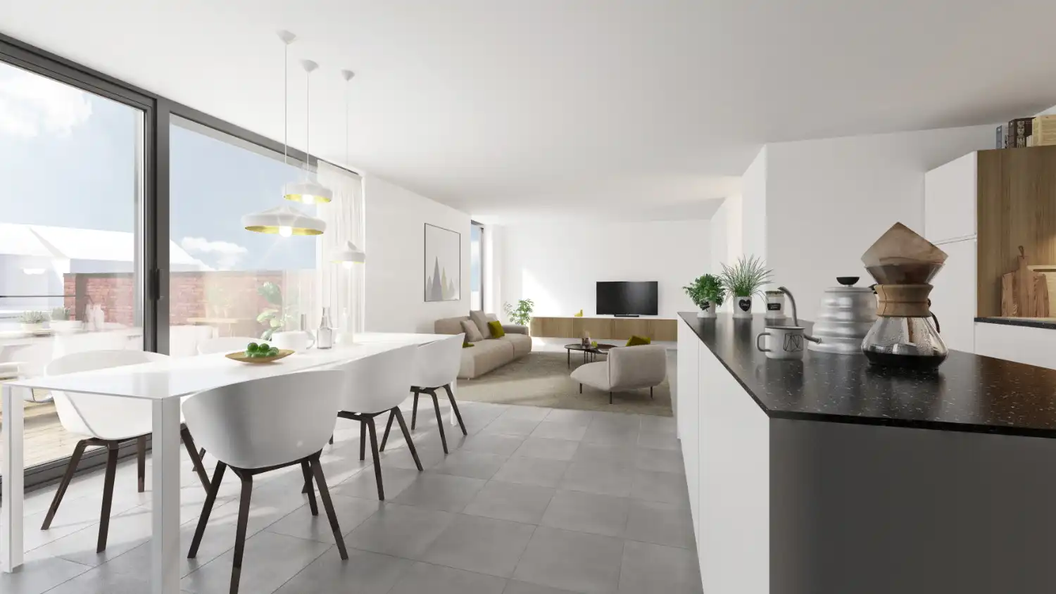 Modern opgeleverd nieuwbouwproject te Zottegem. foto 4