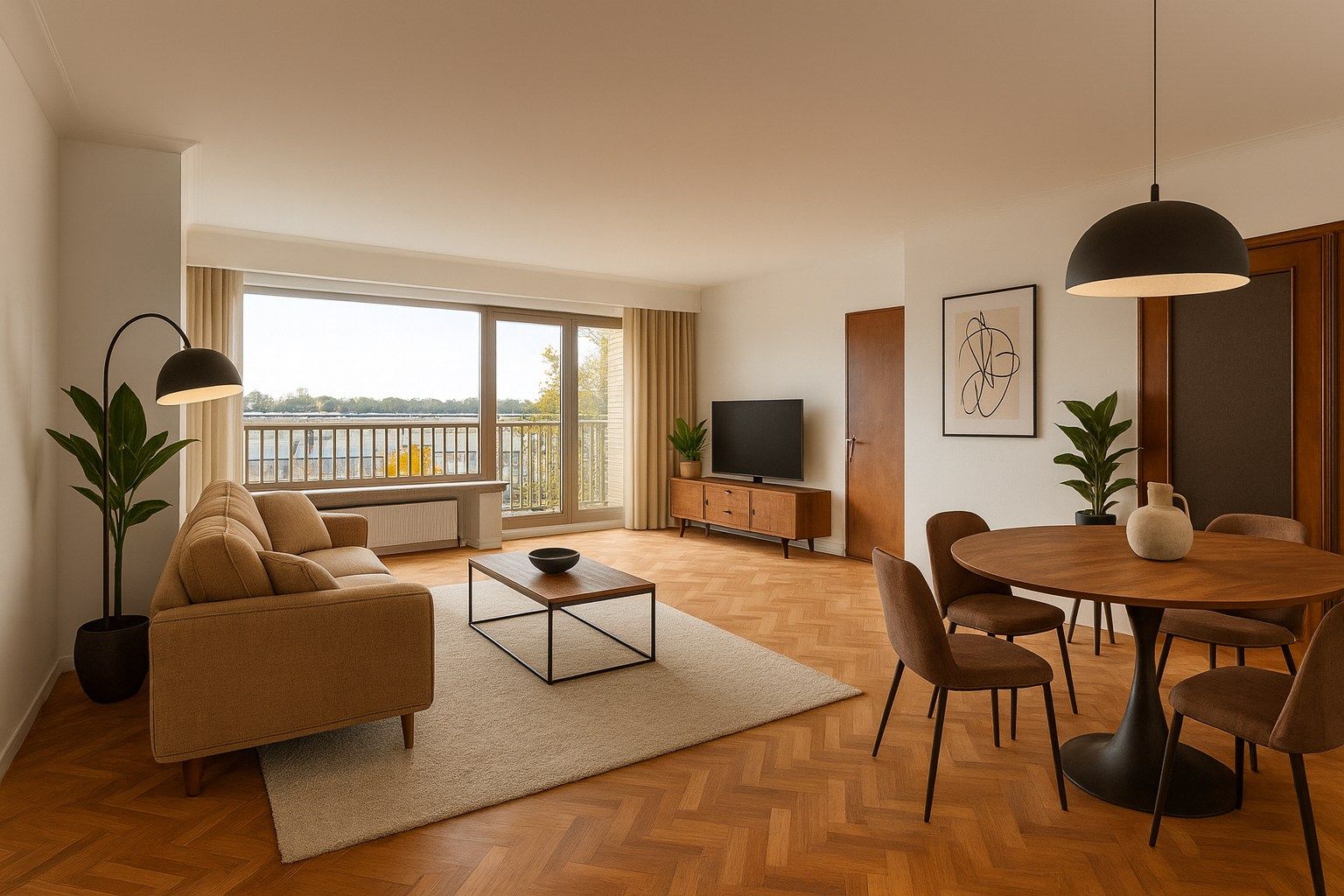 Gerenoveerd instapklaar appartement op gezellige locatie foto {{pictureIndex}}