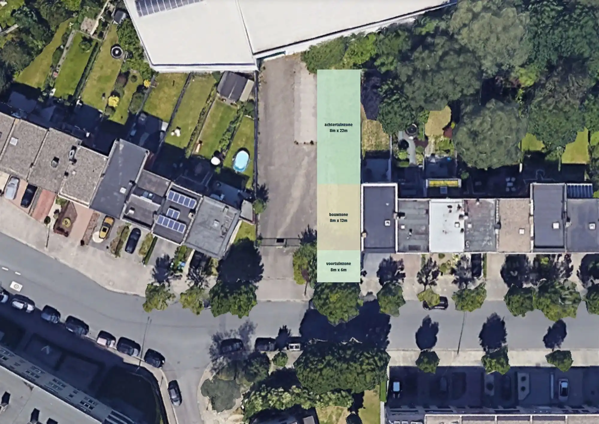 Bouwgrond (320m²) voor gesloten bebouwing in Neerland te Wilrijk foto 2