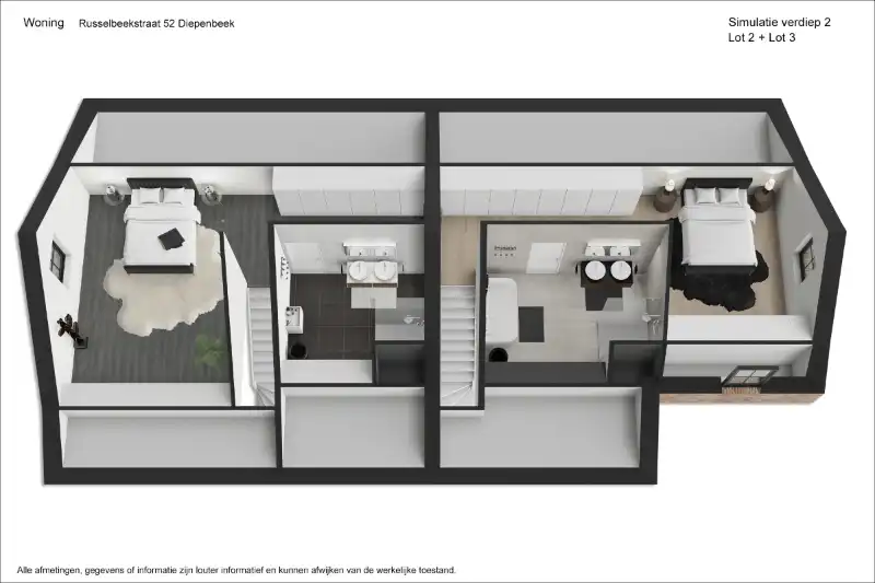Moderne halfopen nieuwbouwwoning met 4 slaapkamers en 2 badkamers met carport foto 11