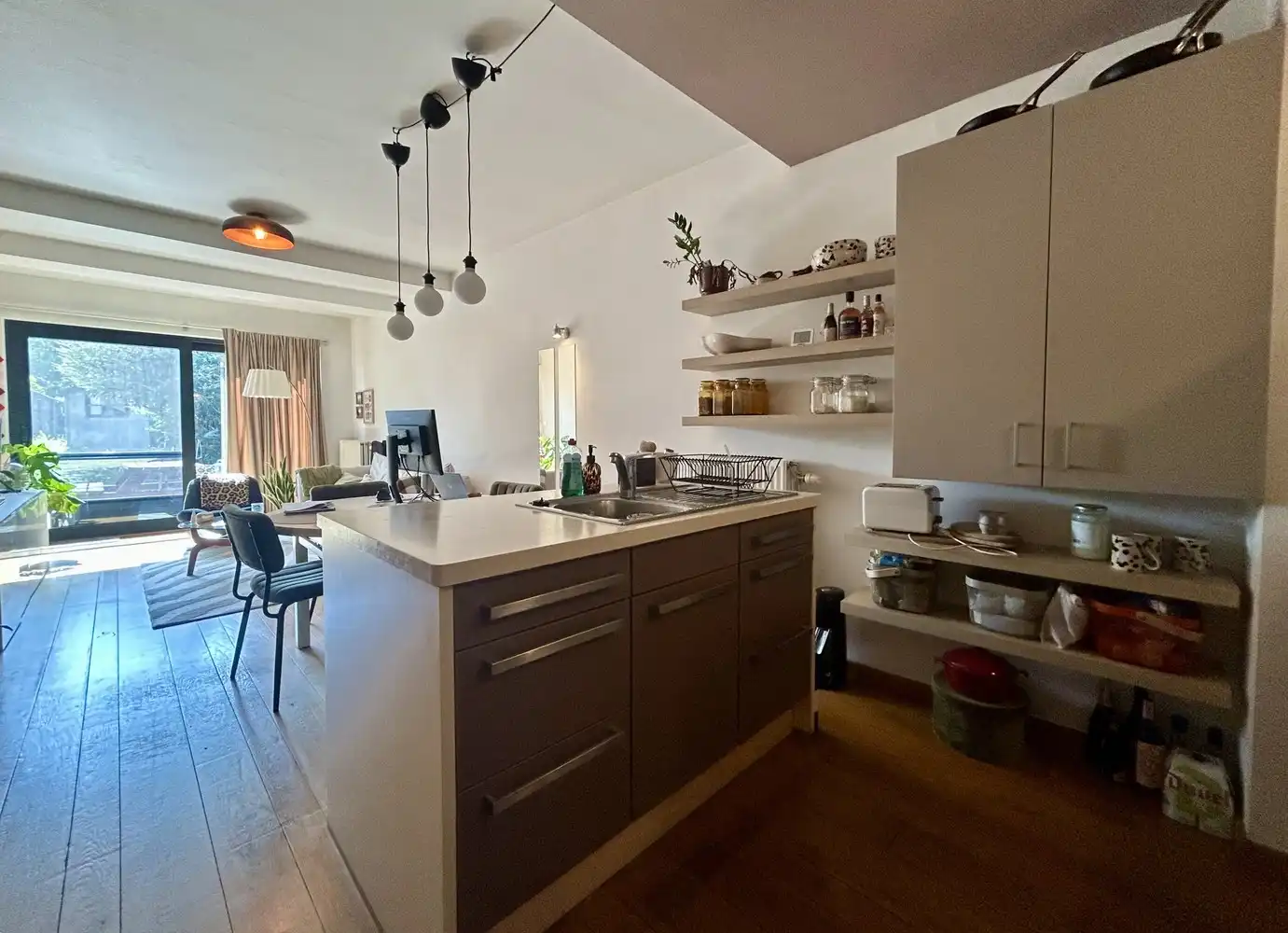 Gezellig gelijkvloers 1-slaapkamerappartement met tuin in Heverlee foto 3