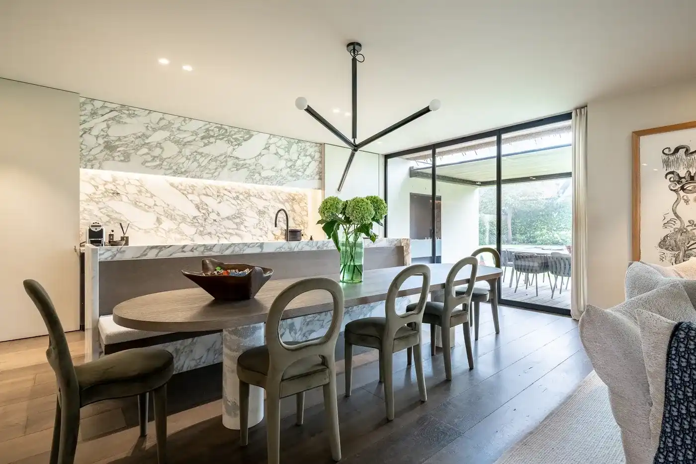 Exclusieve architecturale villa met zwembad in het prestigieuze Zoute - unieke parel foto 8