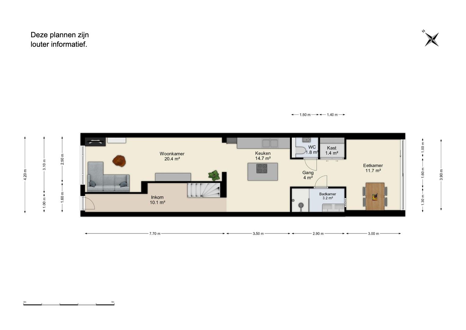 Charmante woning met tuin en karakter in het hart van Hoboken foto 21