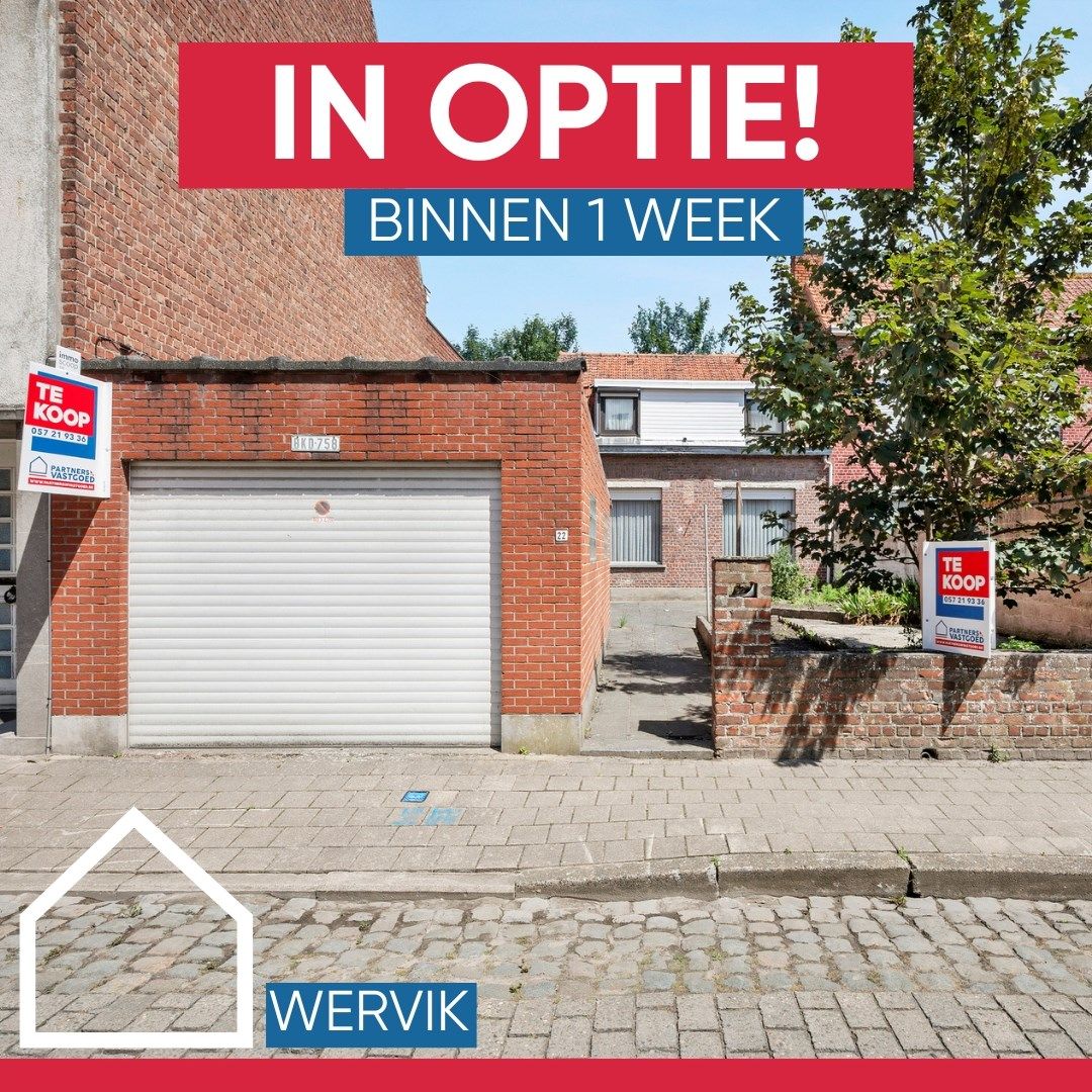 Hoofdfoto van de publicatie: TE RENOVEREN WONING MET 2 SLPKS, GARAGE EN TAL VAN MOGELIJKHEDEN 