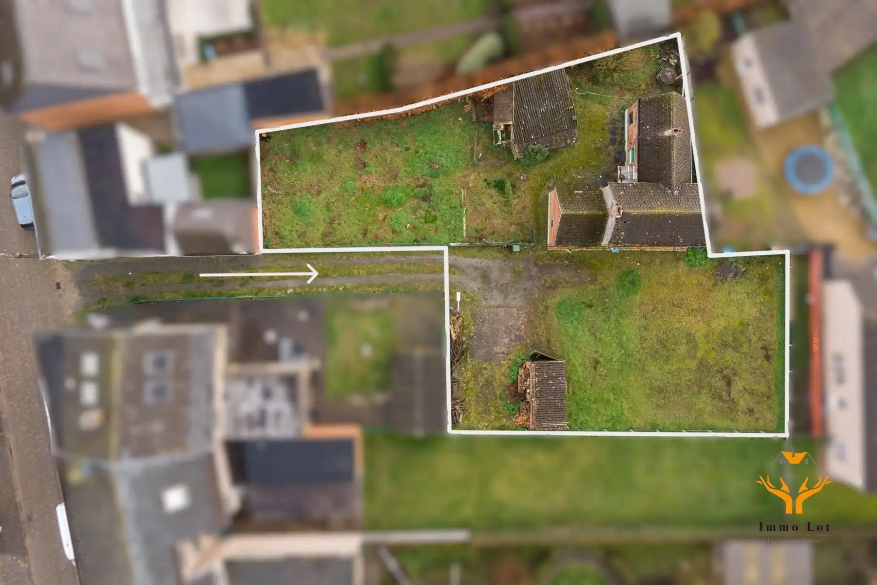 Ruim perceel bouwgrond van 847m² in het hart van Berlare foto 2