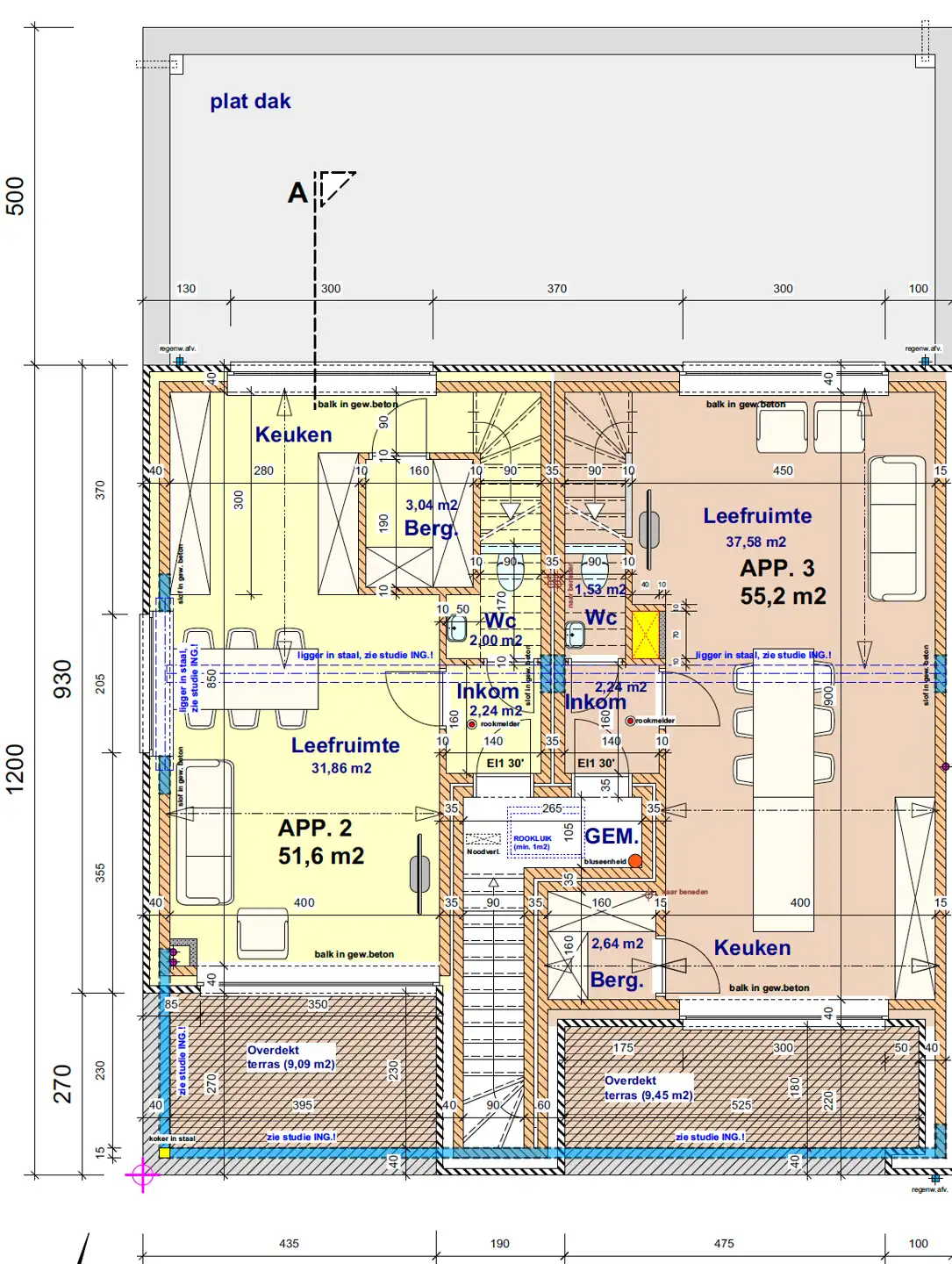 Nieuwbouw duplex met terras (zonder btw!) instapklaar foto 6