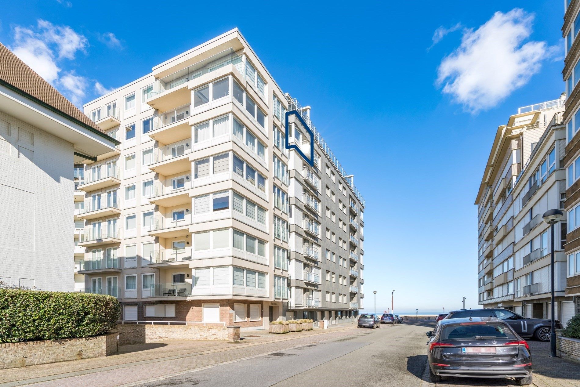 Drie slaapkamer appartement met zijdelings zeezicht te Knokke foto 2