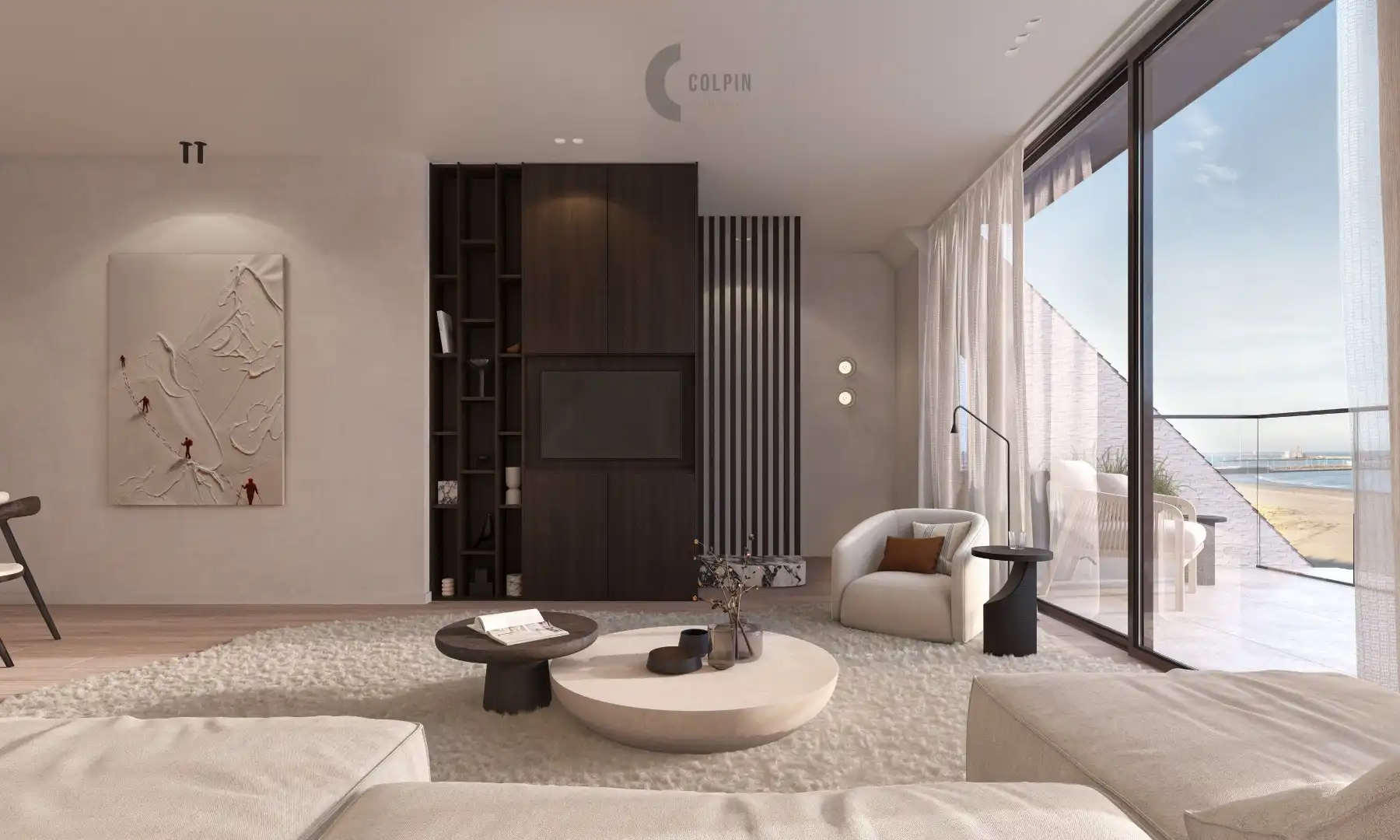 Nieuwbouwappartement met tijdloze luxe en oneindig zeezicht foto 3