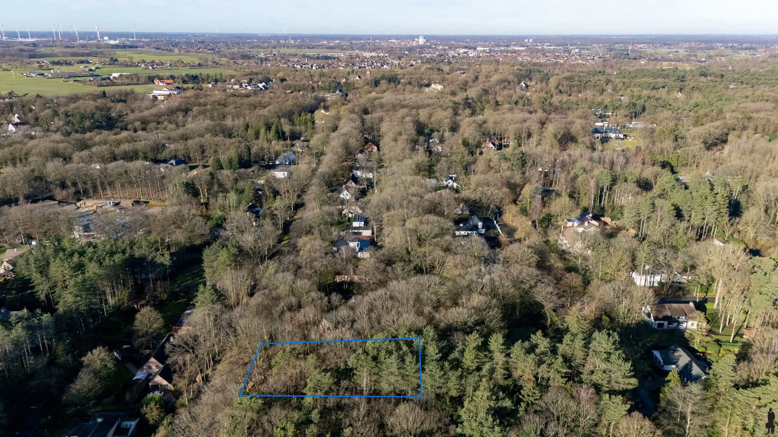 Villaperceel voor open bebouwing omgeven door bos&natuur  foto 4