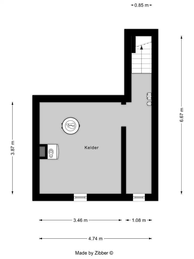 Woning met 3 ruime slaapkamers, bureau, tuin , kelder en zolder in Kessel-Lo! - EPC 198 kWh/m² - bewoonbare opp. 233 m² foto 35