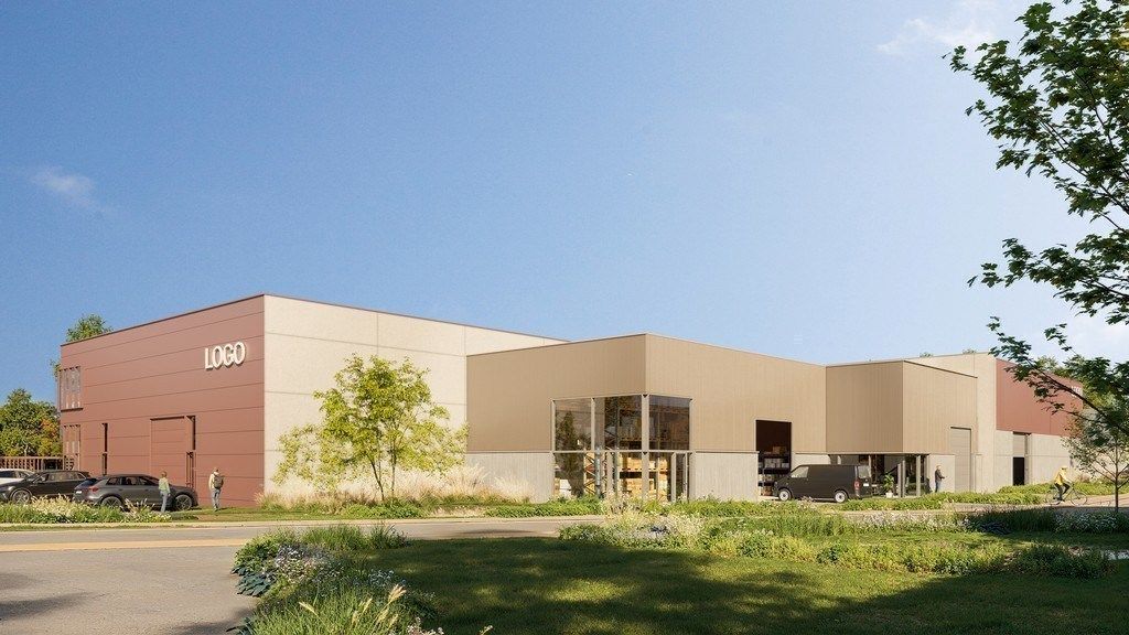 Nieuwbouw loods met laadkade te koop in Cesar Business Park Bornem foto 3