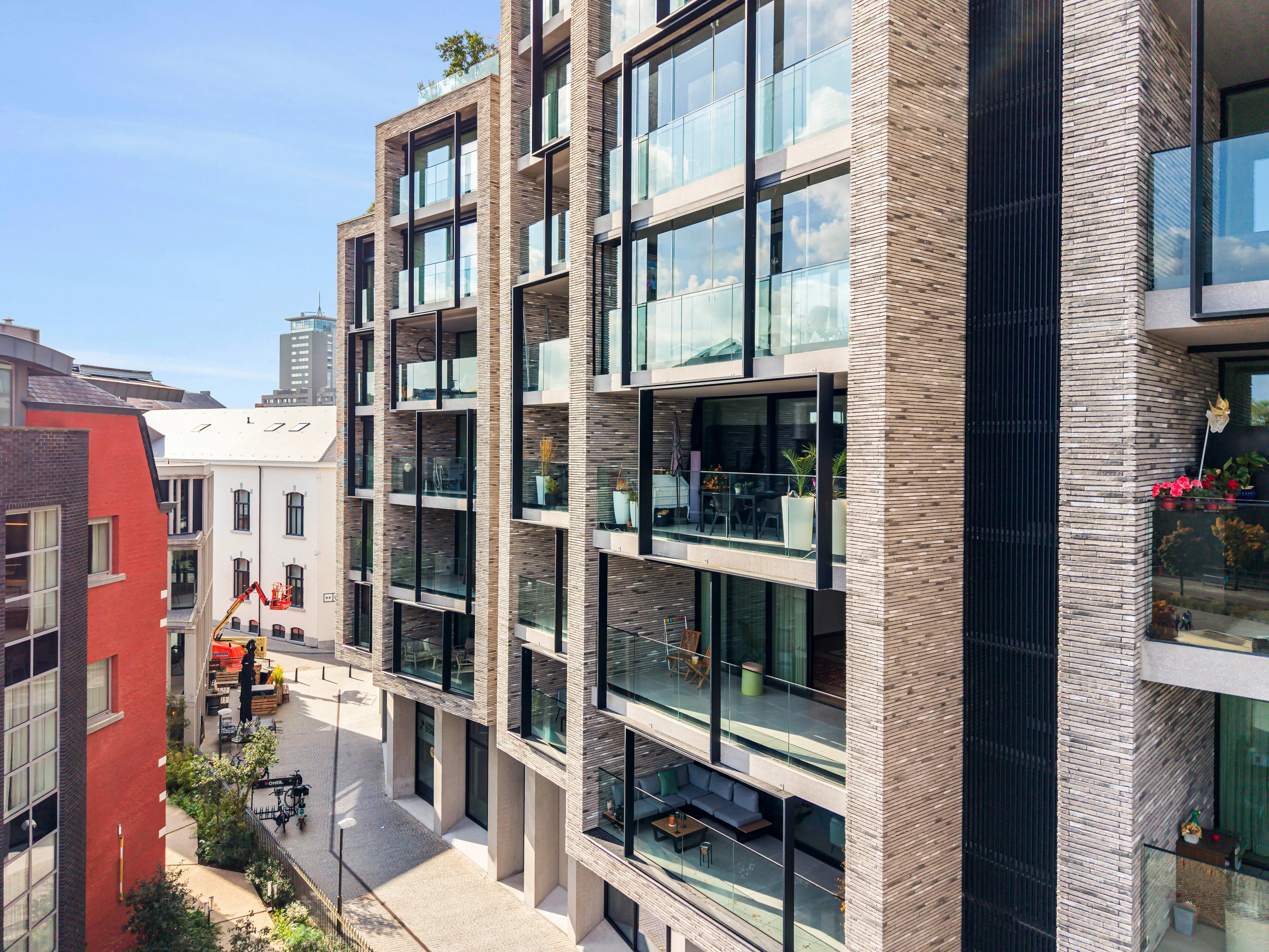 Luxueus afgewerkt appartement (2 terrassen + parking) foto 20
